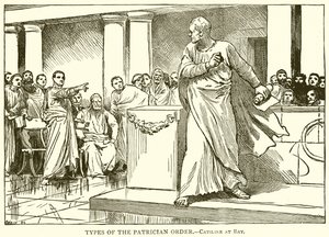 Typen van de Patricische Orde.--Catilina in het nauw