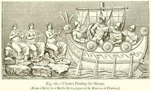 Odysseus passeert de Sirenen door English School