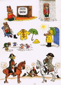 Ongeïdentificeerde cartoons