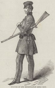 Uniform van de Metropolitan Rifle Club door English School