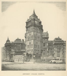 University College Hospital, Londen door English School