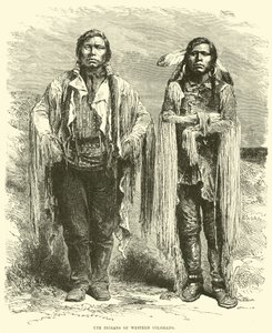 Ute Indianen van West-Colorado