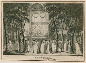 Vauxhall Gardens, Londen door English School