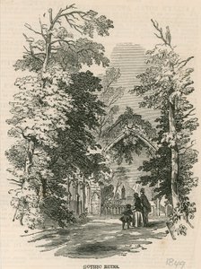 Vauxhall Gardens, Londen: De gotische ruïnes