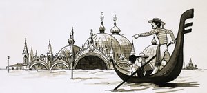 Venetië overstroomd