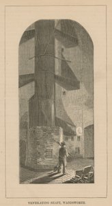 Ventilatieschacht in Wandsworth Prison door English School
