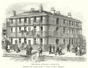 Verandah Cottages, Highgate door English School