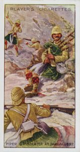 Victoria Cross: Piper G Findlater, in Dargai, India