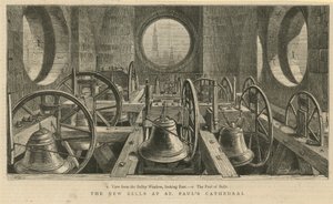 Uitzicht vanuit het klokkentorengat