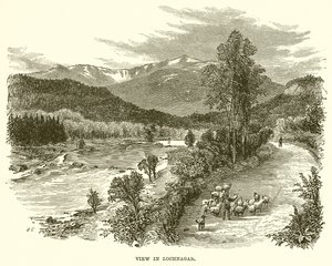 Uitzicht op Lochnagar