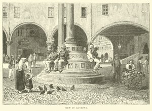 Uitzicht in Ravenna