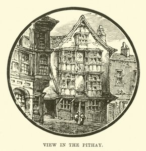 Uitzicht in de Pithay door English School