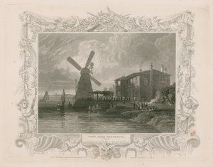 Uitzicht nabij Battersea door English School