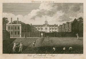 Uitzicht op Dulwich College, Londen