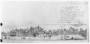 Uitzicht op Hampton Court Palace