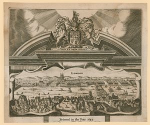 Uitzicht op Londen