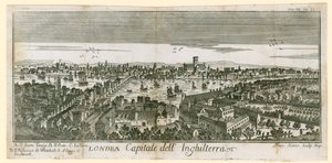 Uitzicht op Londen door English School