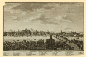 Uitzicht op Londen door English School