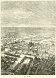 Uitzicht op Metz, oktober 1870