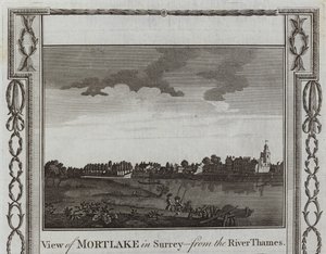 Uitzicht op Mortlake