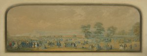 Uitzicht op het Crystal Palace, 1851