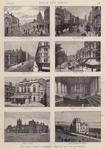 Zichten van Belfast, Ulster, Ierland