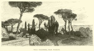 Villa Falconieri, nabij Frascati door English School