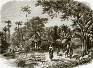 Dorp in Java door English School
