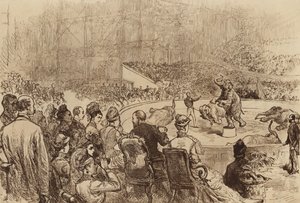 Bezoek van de Prins en Prinses van Wales en de Koning en Koningin van Griekenland, 1876 door English School