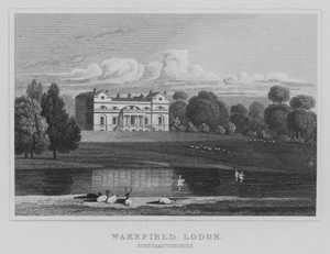 Wakefield Lodge, Northamptonshire (gravure)