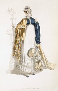 Wandeljurk, modeplaat uit Ackermanns Repository of Arts
