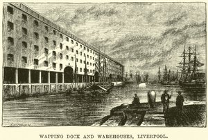 Wapping Dok en Magazijnen, Liverpool door English School