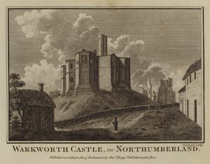 Warkworth Kasteel, in Northumberland