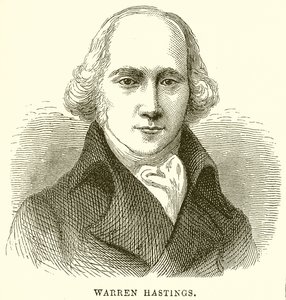 Warren Hastings door English School