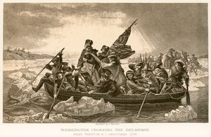 Washington steekt de Delaware over door English School