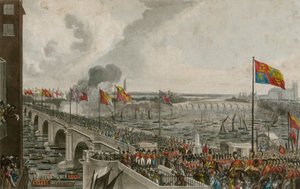 Waterloo Brug, Londen door English School