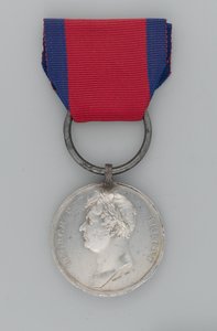 Waterloo-medaille door English School