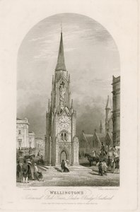 Wellingtons Testimonial Clock Tower, London Bridge, Southwark door English School