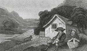 Welshe Boeren (gravure) door English School