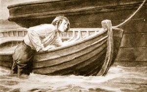 Wesleys nauwe ontsnapping aan een waterig graf