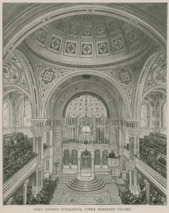 West London Synagoge, Upper Berkeley Square door English School