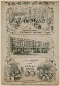 Westbourne Grove and Whiteleys door English School