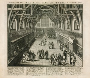 Westminster Hall, De eerste dag van de termijn, Een satirisch gedicht