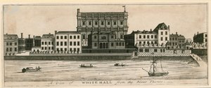 Whitehall vanaf de rivier de Theems