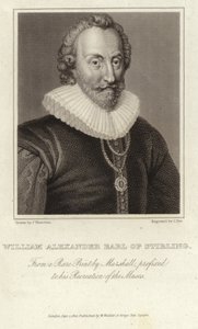 William Alexander, 1e Graaf van Stirling (ca. 1570 - 12 september 1640) door English School
