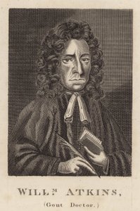 William Atkins, jichtdokter door English School