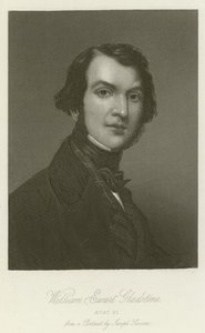 William Ewart Gladstone, Aetat 31 door English School