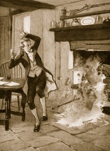 William Herschels zelfgemaakte oven stort in