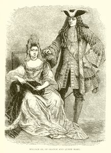 Willem III van Oranje en Koningin Mary door English School