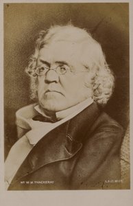 William Makepeace Thackeray (1811-1863), Engels romanschrijver (litho)